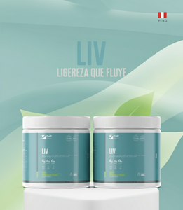 🍃 LIV FWP: Fibras Solubles e Insoluble con Probióticos y Superfrutas | LIGEREZA QUE FLUYE - Sabor Manzana Verde - 280g (28 Días)