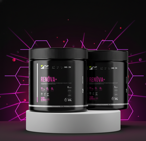 Renova+ FWP: Colágeno Doblemente Hidrolizado con Biopéptidos Activos, Resveratrol y Q10 | Sabor Berries - 315g (21 Días)