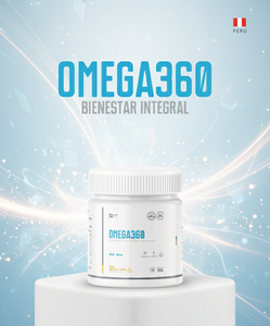 OMEGA360 FWP: Omega-3 de Alta Concentración (300mg EPA + 30mg DHA) de Sacha Inchi y Algas Marinas 🌱🐠 | Fórmula Molecular de Máxima Pureza ✨ | Gomas Masticables Sabor Maracuyá 🥭 - 30 Porciones
